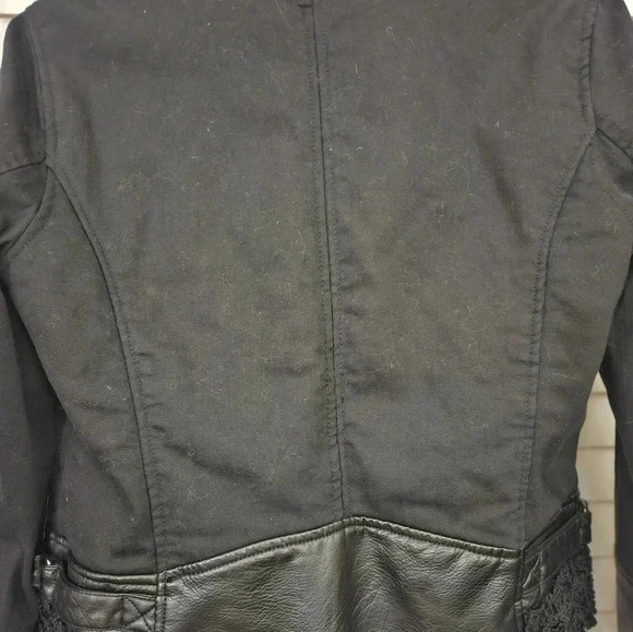 Rock and Republic Denim Faux Leather Size XL - Picture 8 of 10